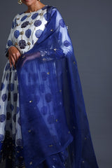 Anarkali With Sharara, Dupatta image 3
