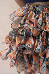 Top with ruffle skirt image 10