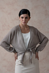 Oatmeal mid length Cover-up image 1
