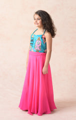 Arya silk lehenga image 3