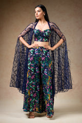 Multicolor jungle print twinning set for Mom + Daughter + Son image 1