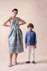 Silk Twinning Set for Mom + Son image 0