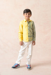Yellow stripes twinning set for Brother + Sister image 9