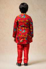 Printed Kurta Pyjama image 1