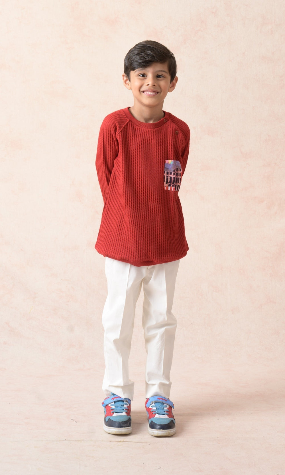 Multicolored twinning set for Mom + Son image 11