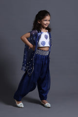 Hand Embroidered Dhoti Set image 1