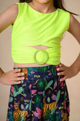 Neon Buckle Top image 0