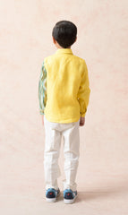 Yellow stripes twinning set for Brother + Sister image 12