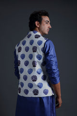 Nehru Jacket With Kurta Pyjama image 3