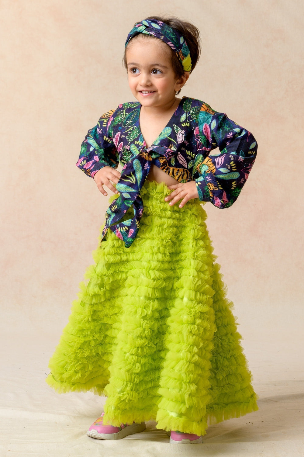 Hand Embroidered Gown image 0