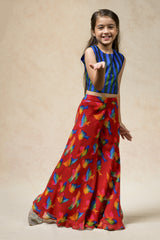 Flared Sharara With Top, Dupatta image 3