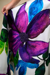 Hand Embroidered silk twinning set for Mom + Daughter image 10