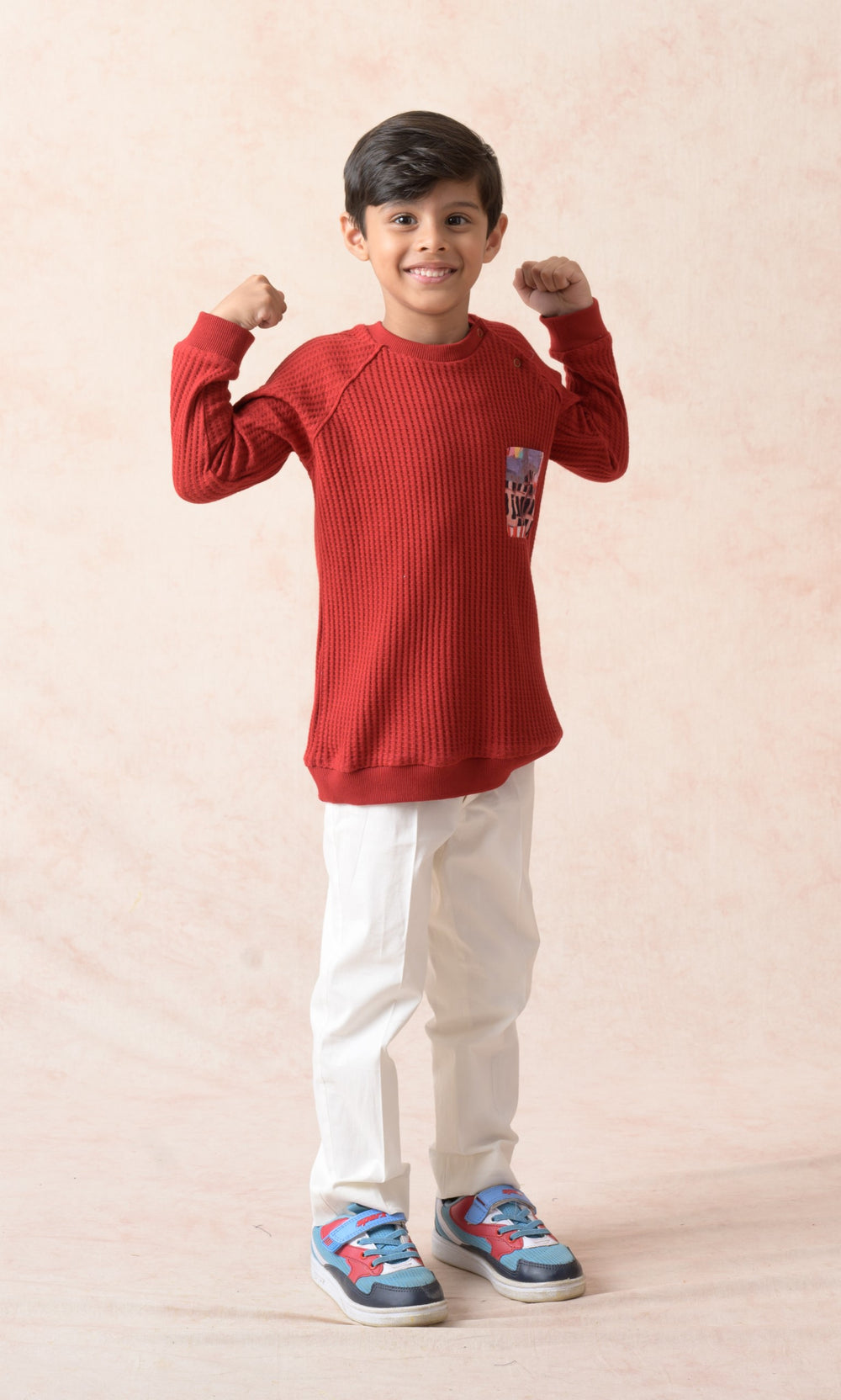 Multicolored twinning set for Mom + Son image 12