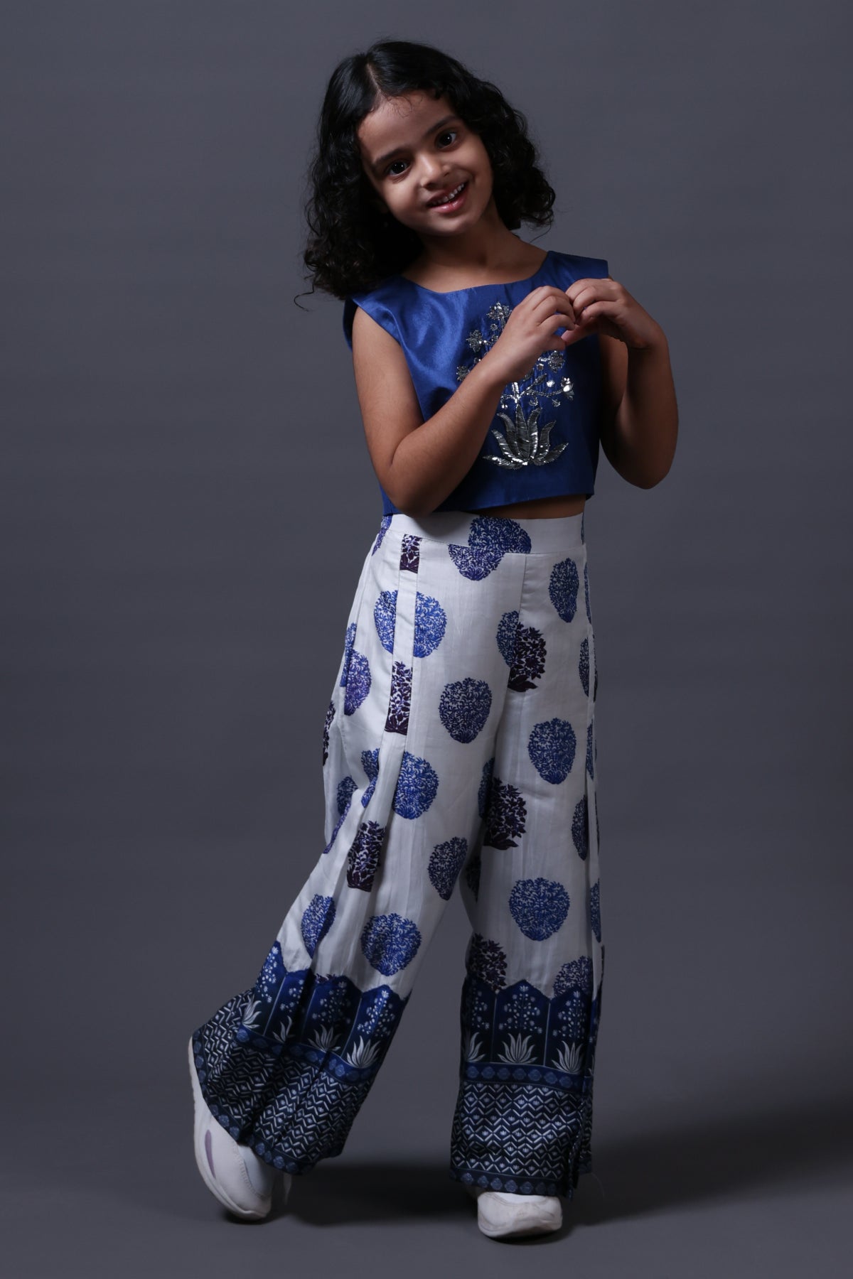 Leela Hand-Embroidered Co-Ord Set