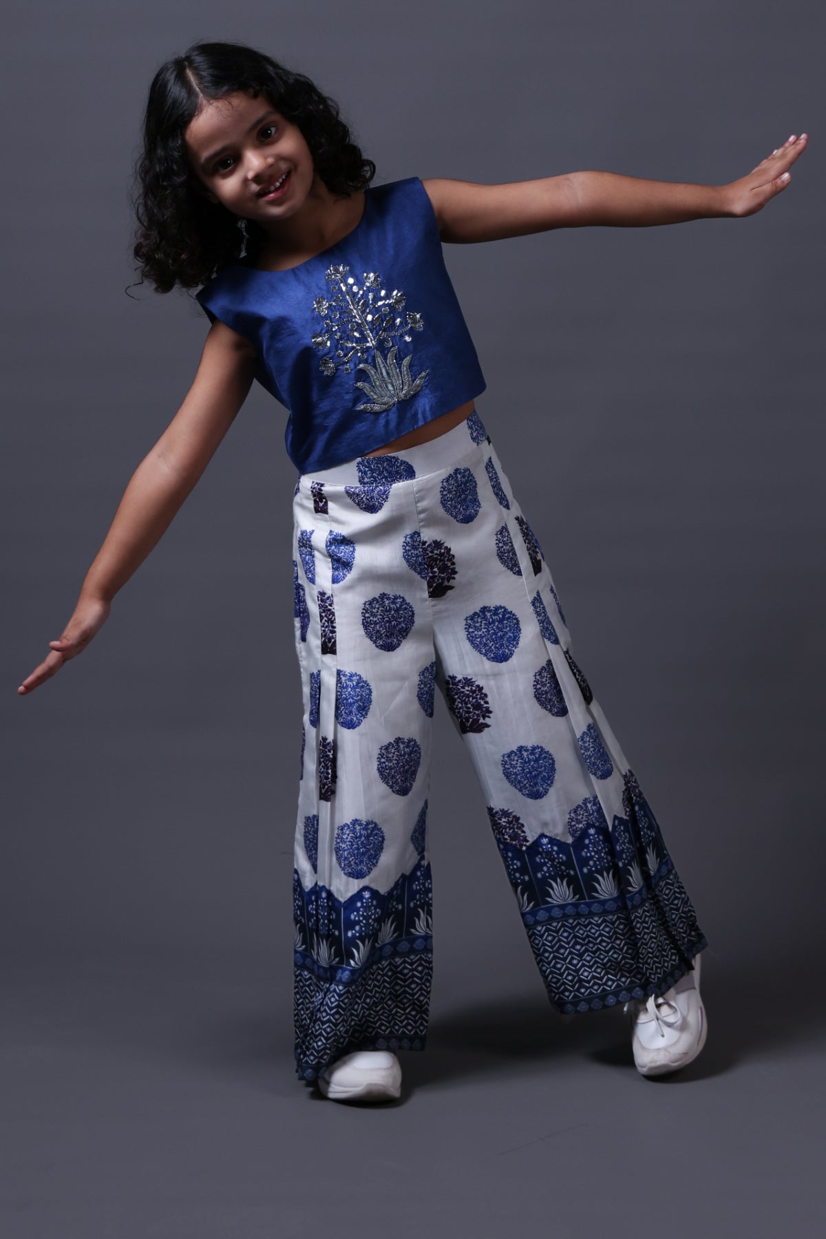 Leela Hand-Embroidered Co-Ord Set