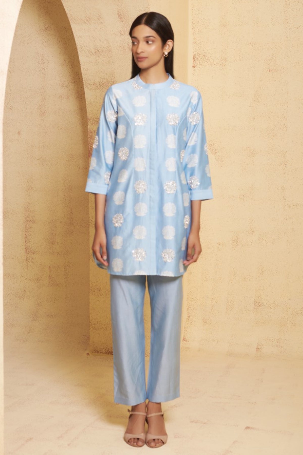 Meher Hand Embroidered Coord Set