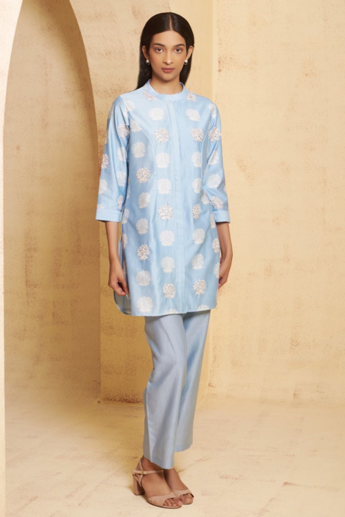 Meher Hand Embroidered Coord Set