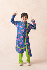 Zipper kurta with pyjama image 0