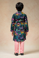 Printed Kurta Pyjama image 2