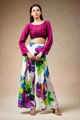 Crop Top With Pants image 0