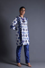 Pleated Kurti With Pant image 1