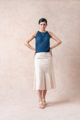 Spring Wood White Maxi Skirt image 1