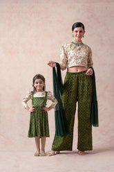 Ajrakh Print Twinning Set for Mom + Daughter image 0