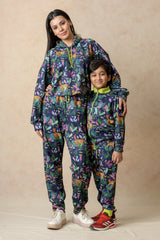 Jacket With Jogger twinning set for Mom + Son image 0