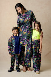 Stone Embellished twinning set for Mom + Daughter + Son image 0