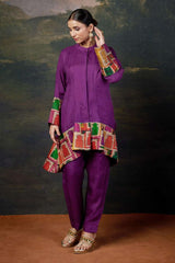 Organza Coord Purple Set image 1