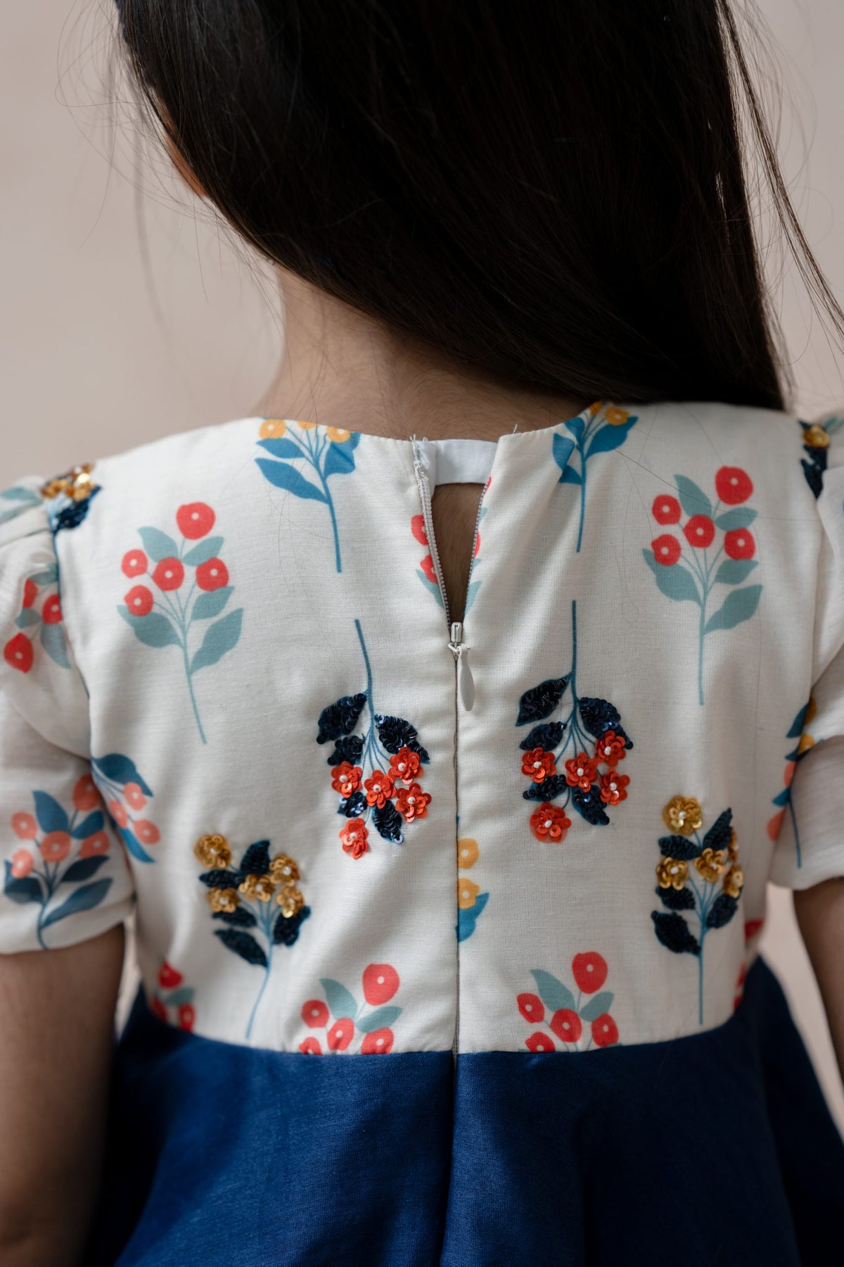 Handembroidered frock image 5
