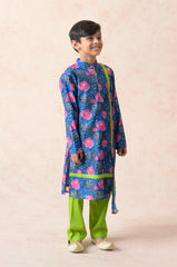Lapis blue sibling set for Sister + Brother image 12