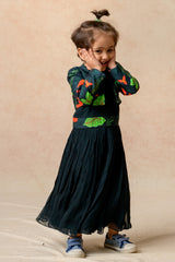 Twisted Neck Dress With Jacket image 1