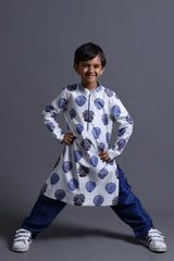 Zipper Kurta With Pyjama image 1
