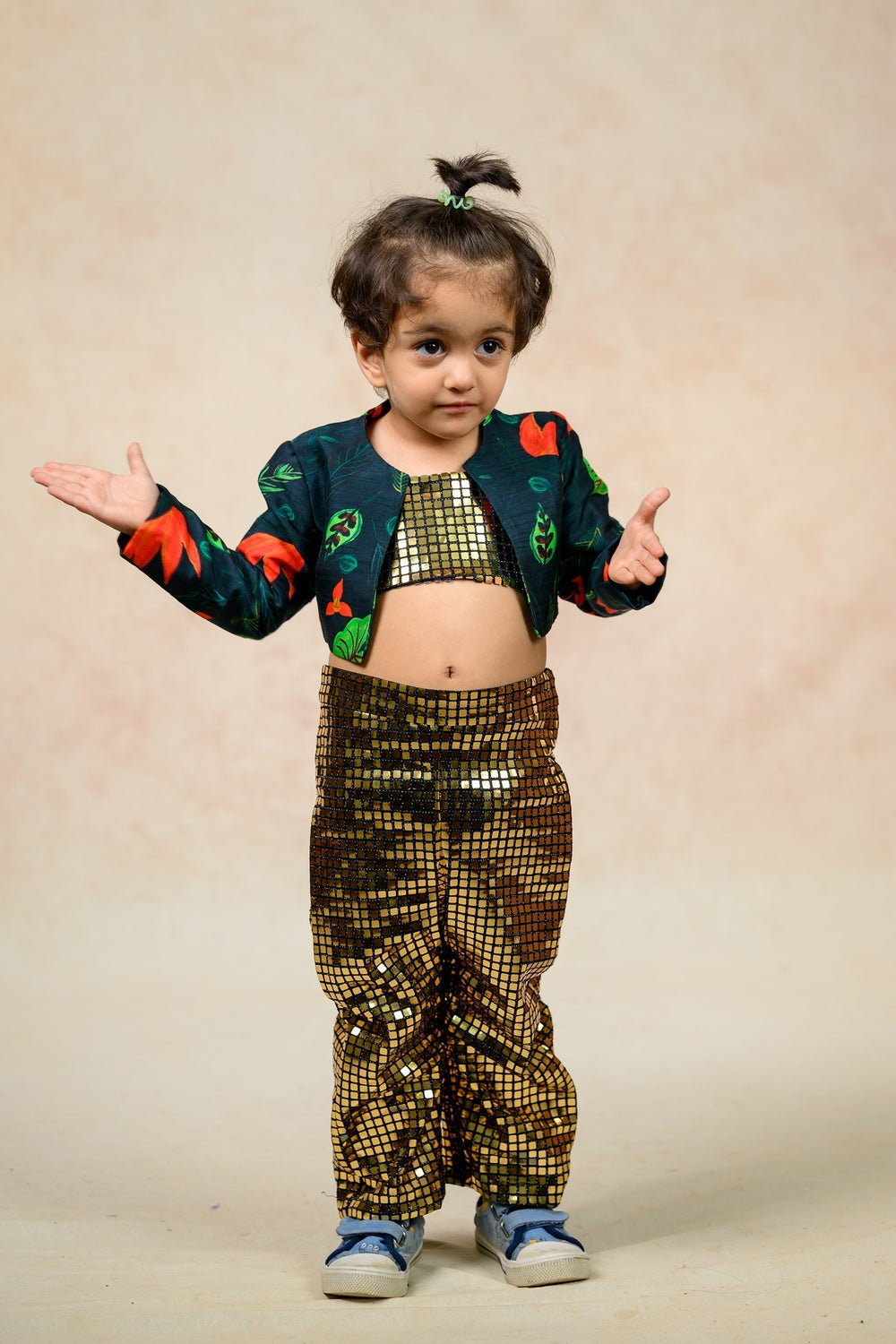 Tube Top With Pants And Jacket image 0