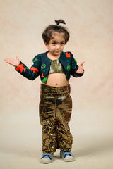 Tube Top With Pants And Jacket image 0