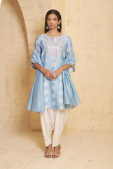 Hand Embroidered Short Anarkali with pyjama image 0