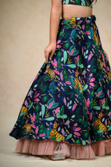 Multicolor jungle print twinning set for Mom + Son image 11