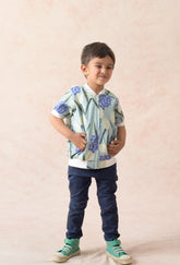 Floral bomber jacket image 0