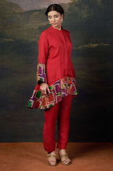 Organza Coord Red Set image 0