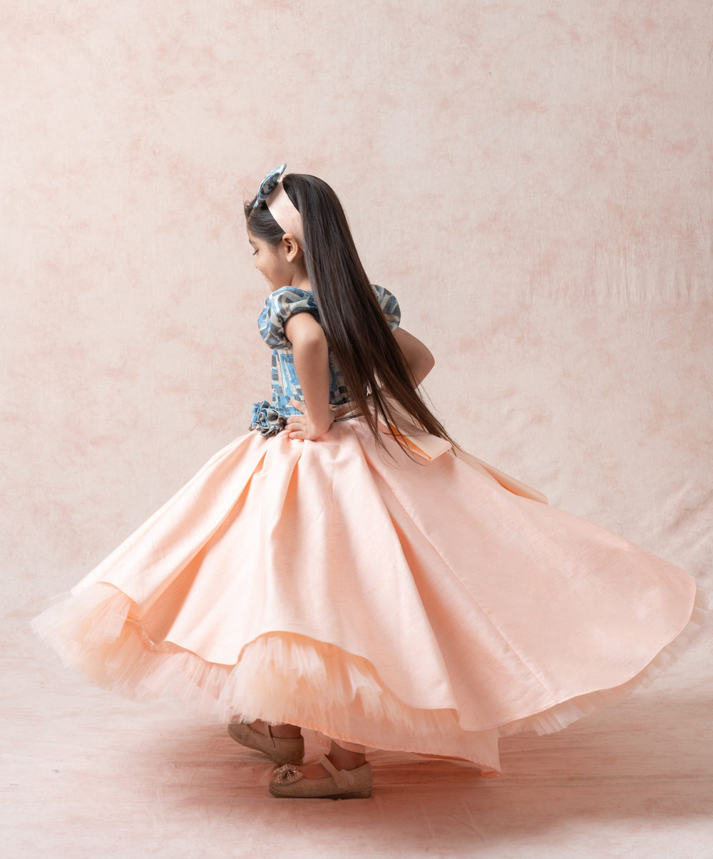 Princess silk Gown image 4