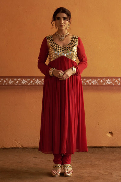Structured Kurta Set
