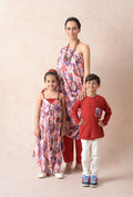 Multicolored twinning set for Mom + Daughter + Son image 0