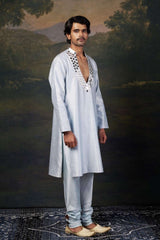 Mirror Work Kurta with Matching Pyjama image 2