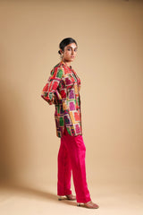 Hand-Embroidered Co-ord Set image 2