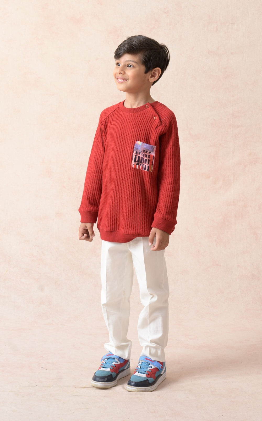 Multicolored twinning set for Mom + Son image 13