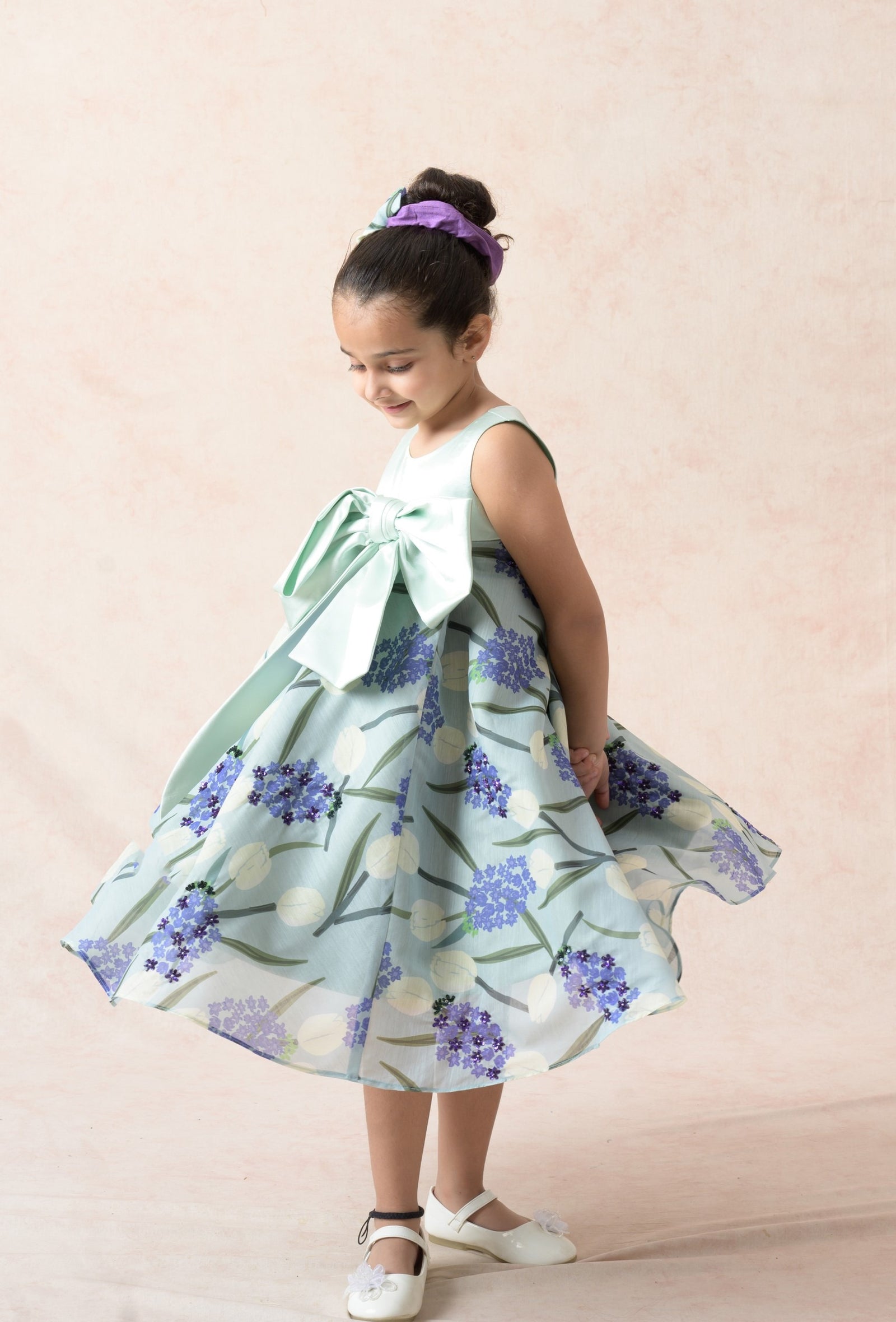 Hand embroidered frock image 1