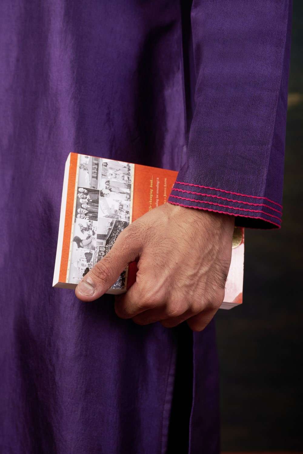 Thread Work Kurta Pyjama Set image 3