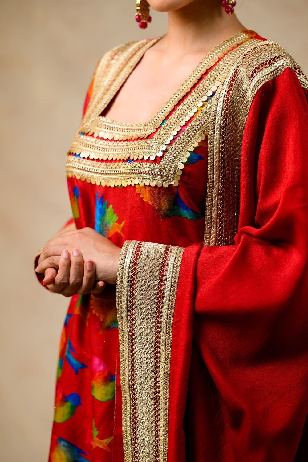 Suit With Palazzo, Dupatta image 7