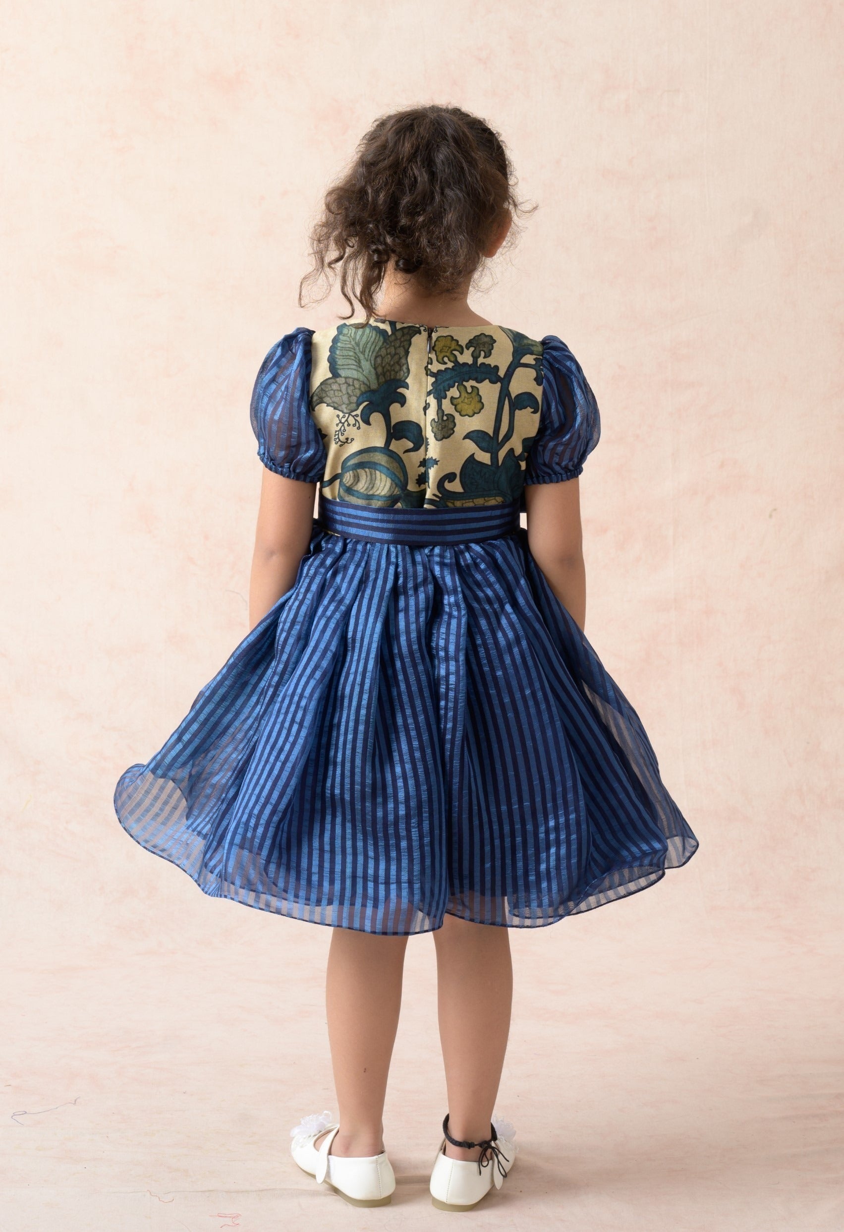 Shades of blue frock image 6